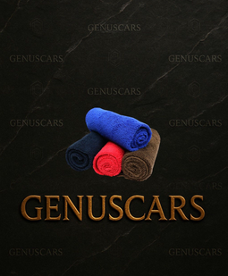 Microfiber Towel 30*30cm – Towel Set on GenusCars Branded Marble Background