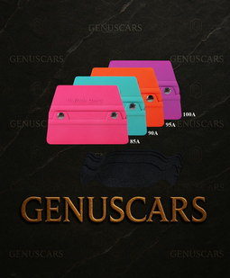 Switch Card Set with Buffers Trapezoid Shape – Trapezoid Shape Squeegee Set on GenusCars Branded Marble Background