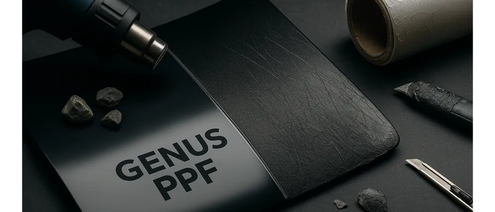 Genus PPF scratch resistant installation expert applying protective film