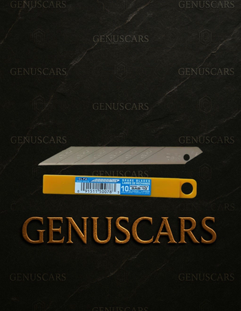 OLFA PPF Blade – Steel Blades on GenusCars Branded Marble Background