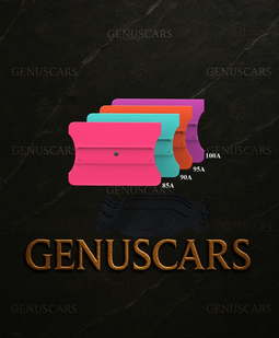 Switch Card Set with Buffers Wing Shape – Wing Shape Squeegee Set on GenusCars Branded Marble Background